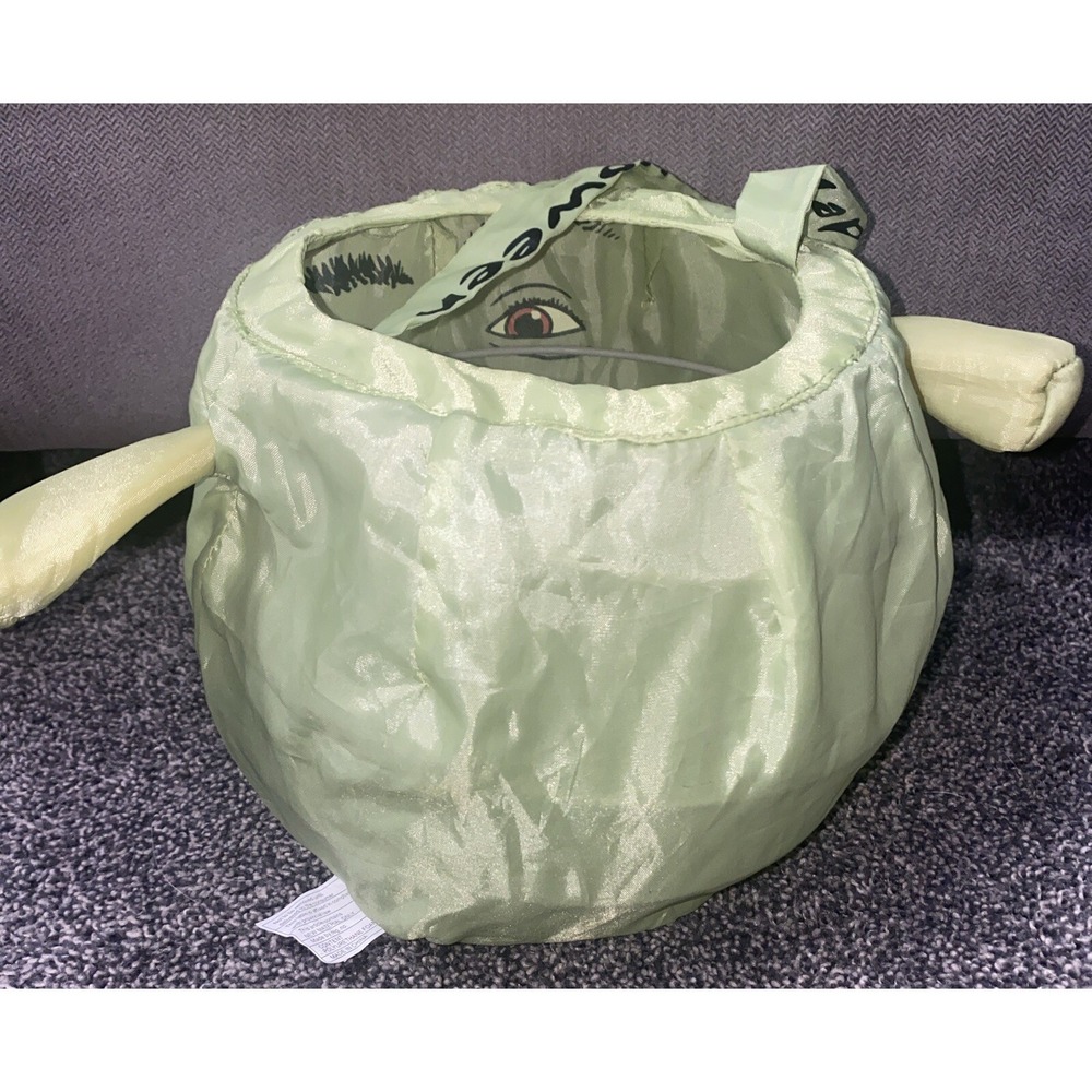 DreamWorks 2004 Gemmy SHREK Head Happy Halloween Bucket Trick Or Treat Candy - Picture 5 of 11